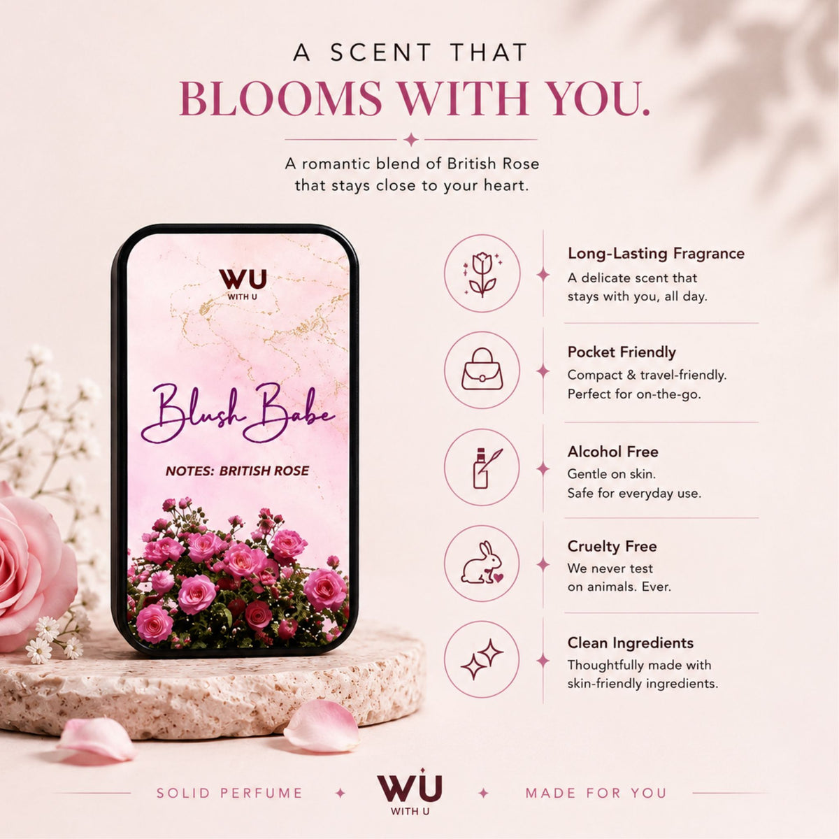 Blush Babe Solid Perfume